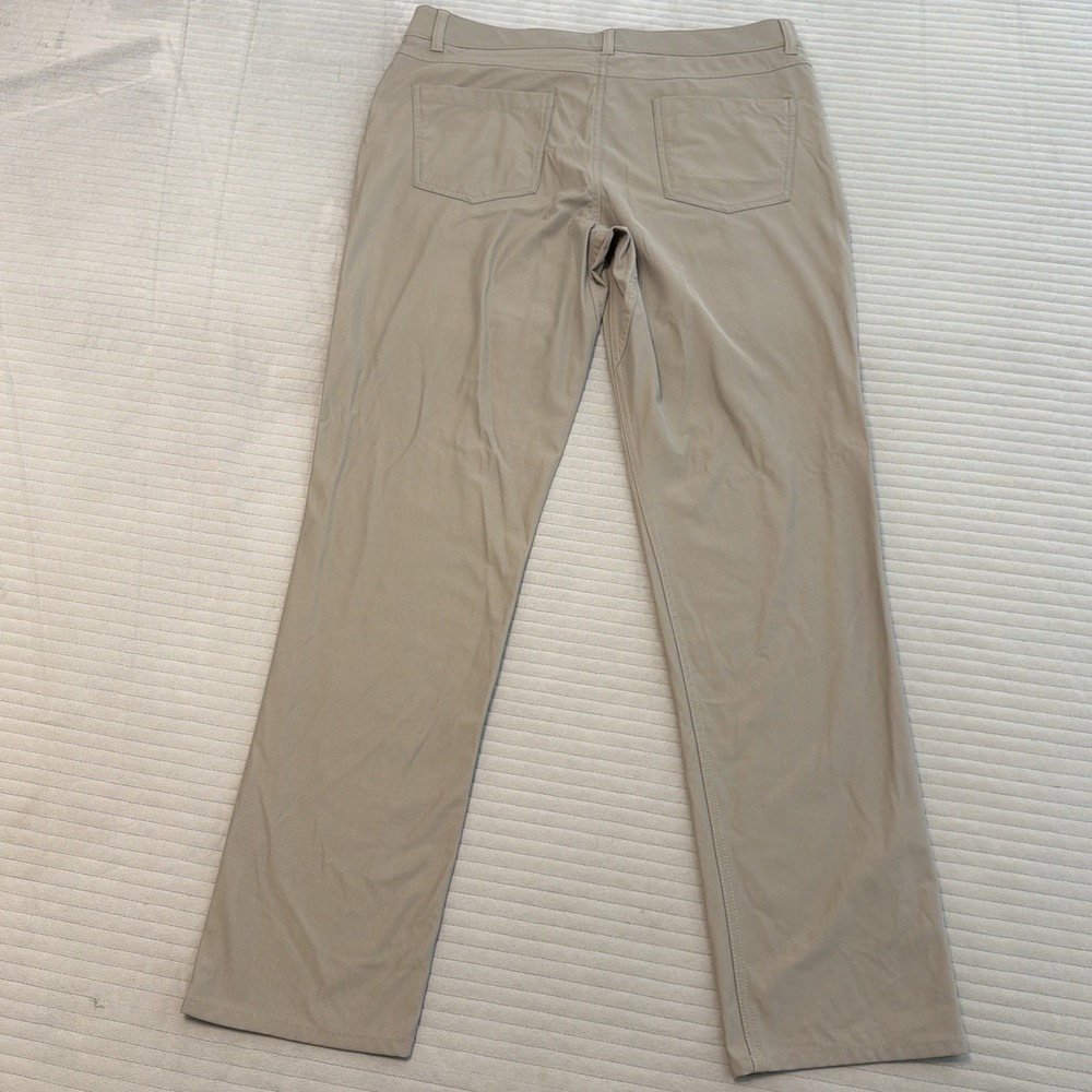 johnnie o prep formance pants mens 34x32 Beige Khaki Casual - Picture 7 of 8